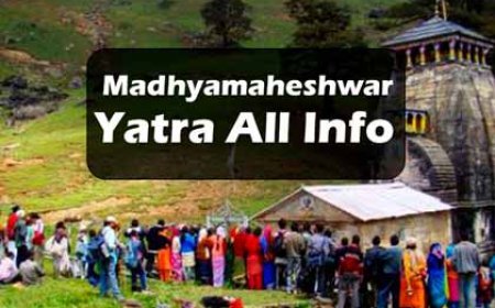 Madhyamaheshwar Temple Yatra ki Jankari Hindi Me