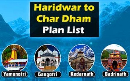 Haridwar to Char Dham Yatra Day by Day List ki Jankari