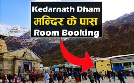Kedarnath Dham Me Mandir ke Pass Online Room Booking Kare