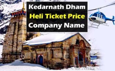 Kedarnath Heli Ticket Price and Company Place ki Jankari