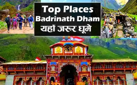 Top Places Near Badrinath Dham | बद्रीनाथ मंदिर के पास घूमने की जगह