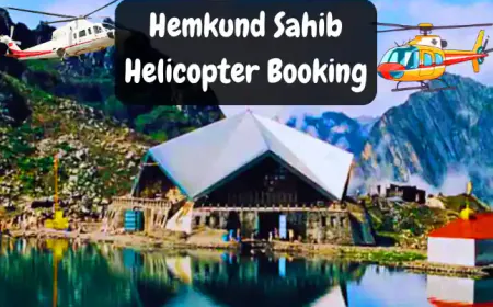 Shri Hemkund Sahib Helicopter Booking Online | Badrinath Heli Booking Online