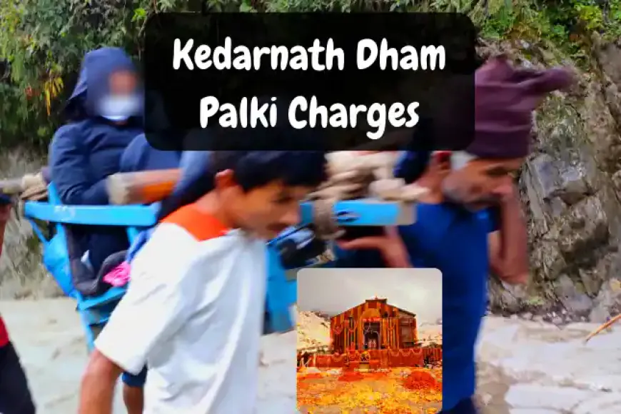 Kedarnath Dham Palki Charges in 2024  | गोरीकुंड से केदारनाथ धाम पालकी का किराया