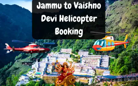 Jammu to Vaishno Devi Helicopter Booking Website | जम्मू से वैष्णो देवी हेलीकाप्टर बुकिंग