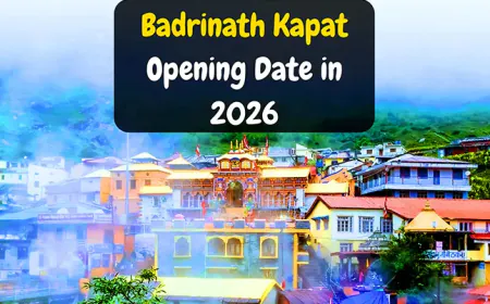 Badrinath Dham Kapat Opening Date in 2026 | कब खुलेंगे बद्रीनाथ धाम के कपाट?