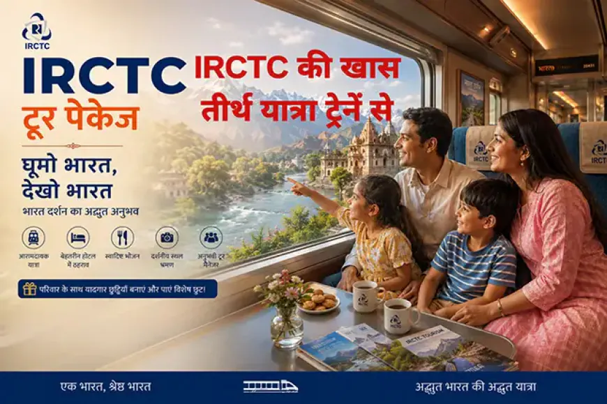 New IRCTC Tour Packages | IRCTC की खास तीर्थ यात्रा ट्रेनें से