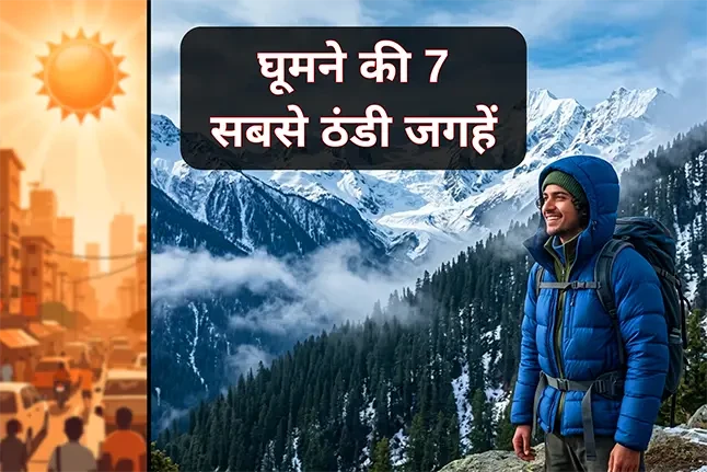 जुलाई 2026 में घूमने की 7 सबसे ठंडी जगहें 🥶 | Packing List के साथ